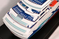 custom made model of 207m cruiseship